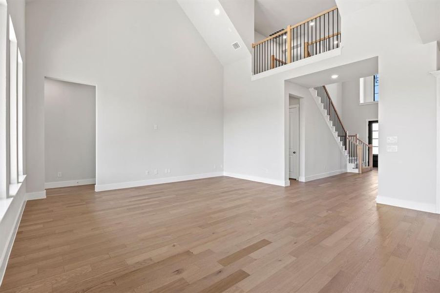 Spacious, unfurnished interior of a new home in Chatham Reserve, Providence Village (Image 32).