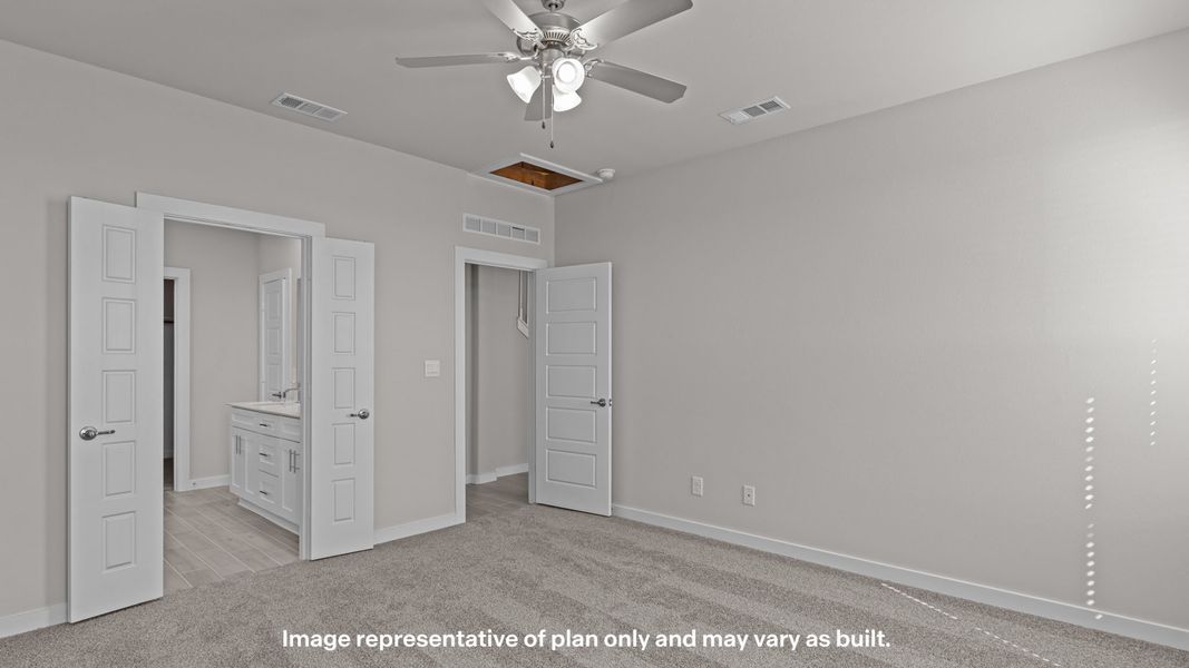 Spacious, unfurnished interior of a new home in Homestead at Parks Bell Ranch, Odessa (Image 15).