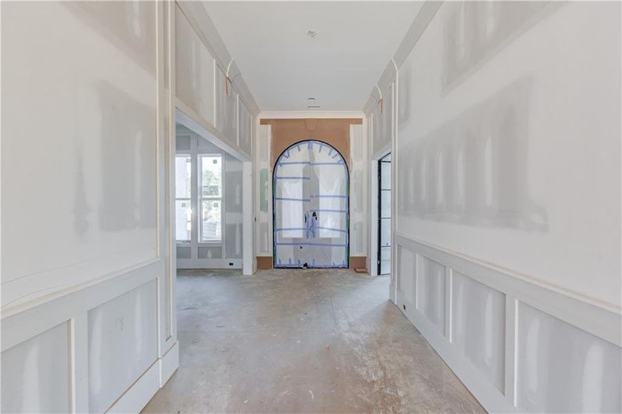 In-progress construction of a new home in , Buford, GA (Image 9).