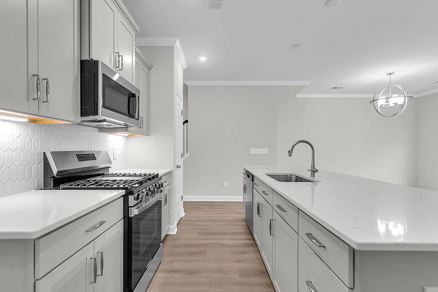Furnished interior view inside a new home in Pineland Preserve, Summerville (Image 10).