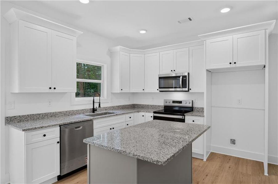 Furnished interior view inside a new home in , Dawsonville (Image 13).