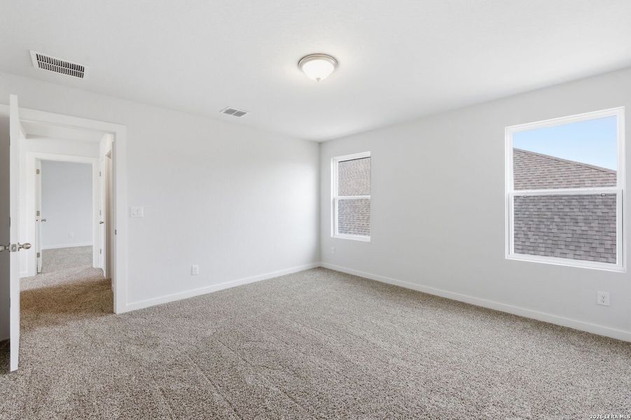 Spacious, unfurnished interior of a new home in The Meadows at Hunters Ranch, San Antonio (Image 44). Spacious, unfurnished interior of a new home in The Meadows at Hunters Ranch, San Antonio (Image 44).