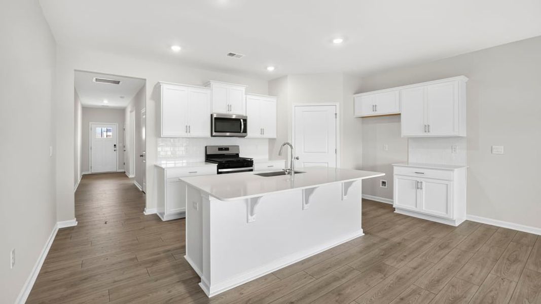 Furnished interior view inside a new home in Benjamin's Grove, Woodruff (Image 8).