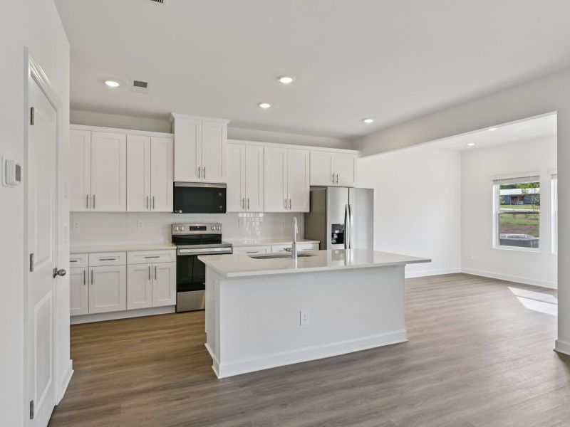 Furnished interior view inside a new home in Buffalo Ridge, Newton (Image 4).
