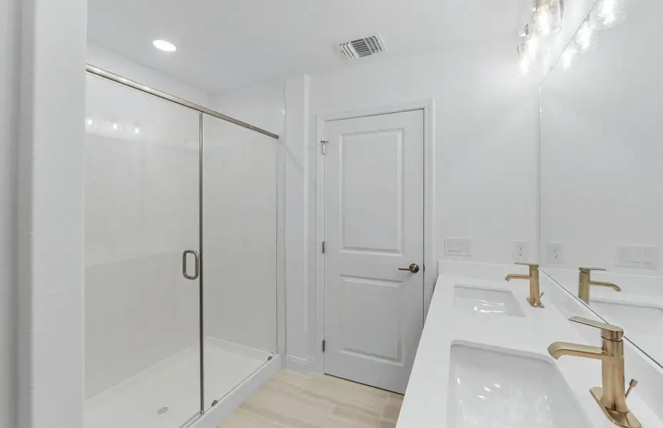 Furnished interior view inside a new home in Patterson Ranch, Georgetown (Image 8).