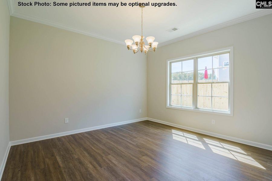 Spacious, unfurnished interior of a new home in Cottages at Roofs Pond, West Columbia (Image 15).
