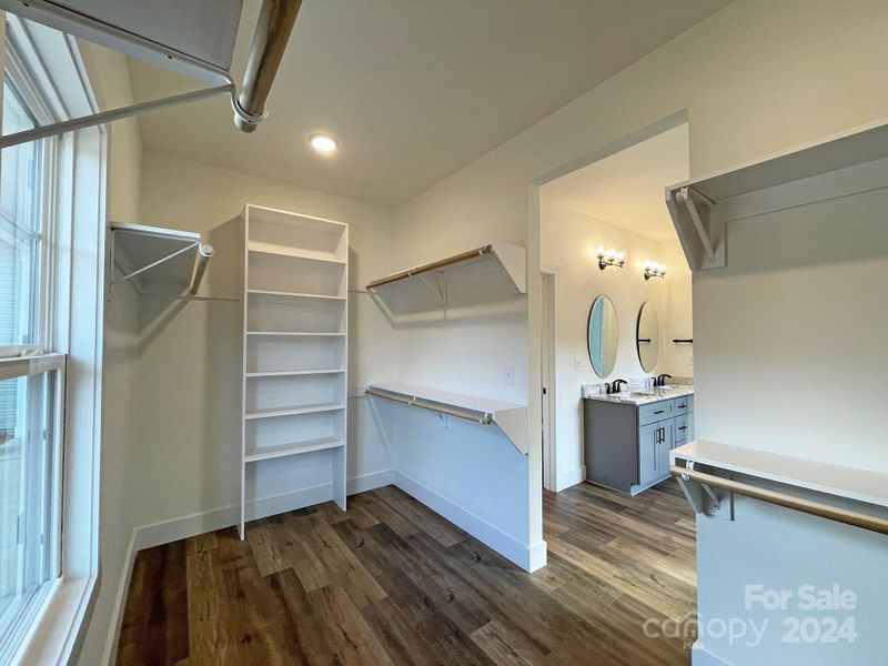 Primary Walk-In Closet