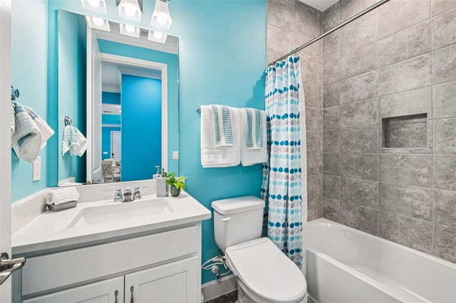 Furnished interior view inside a new home in , Daytona Beach (Image 18).