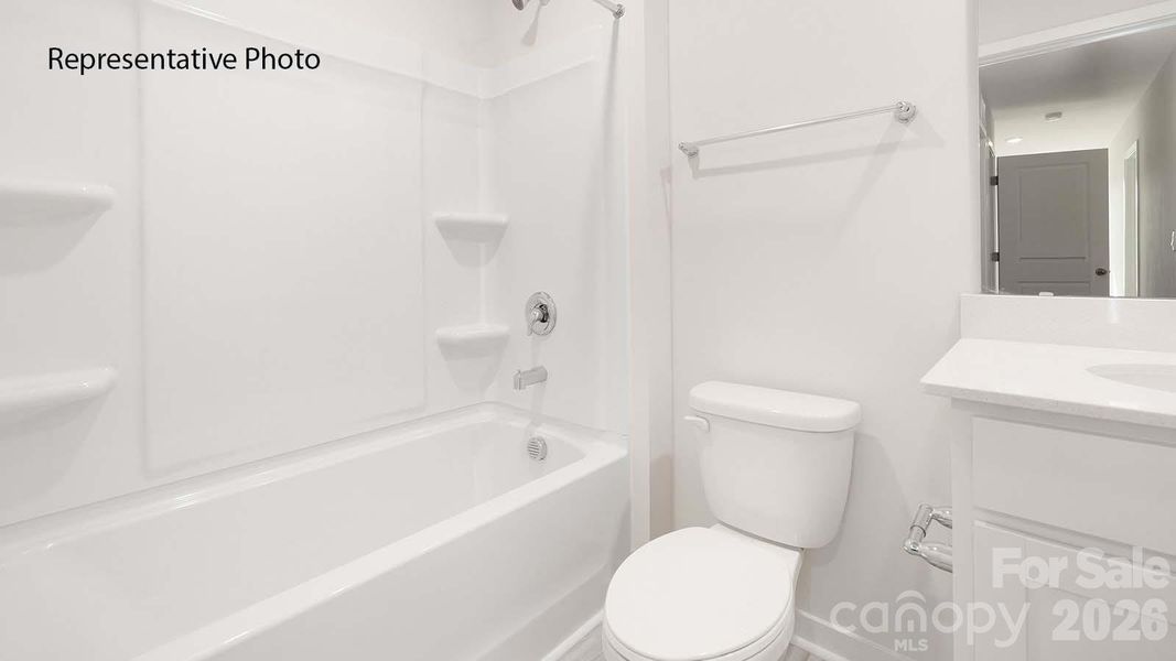 Furnished interior view inside a new home in Woodhaven at Chester, Chester (Image 10).