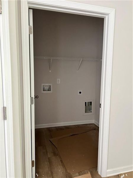 In-progress construction of a new home in Villages at Cedar Hill, Dallas, GA (Image 26).