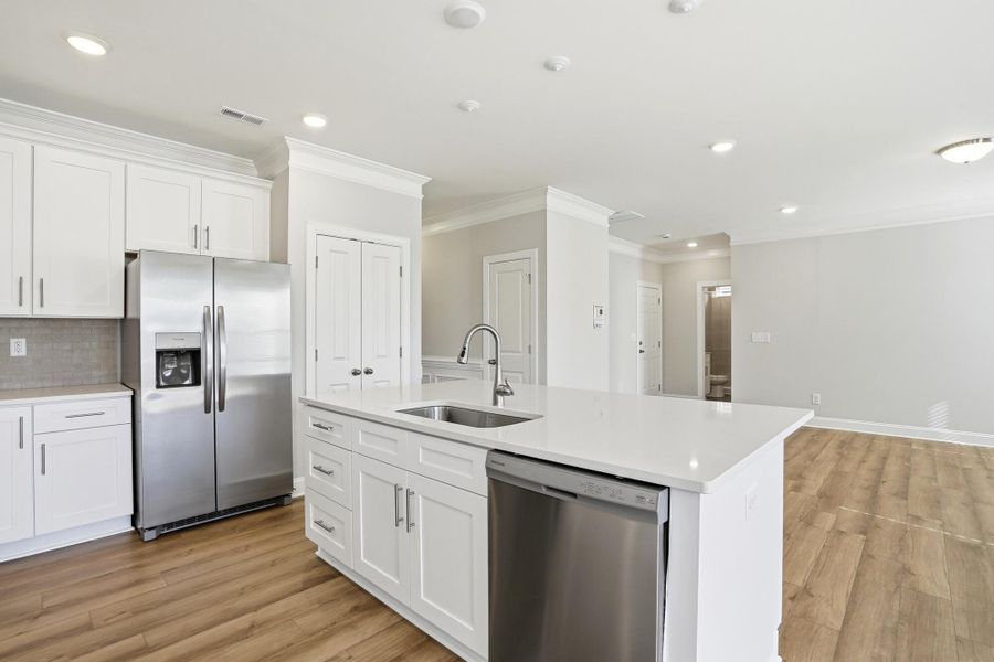 Furnished interior view inside a new home in Grier Meadows, Charlotte (Image 10).
