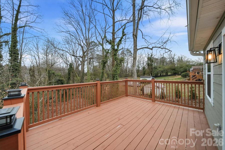 Exterior details and patio area of a home in , Hickory (Image 22). Exterior details and patio area of a home in , Hickory (Image 22).