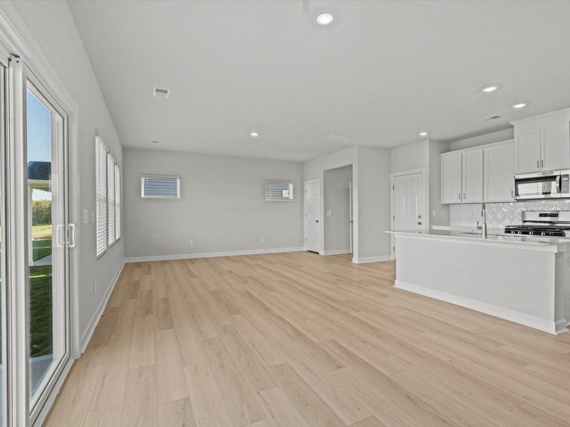 Spacious, unfurnished interior of a new home in The Farm at Wells Creek - Heritage Collection, Gray Court (Image 11). Spacious, unfurnished interior of a new home in The Farm at Wells Creek - Heritage Collection, Gray Court (Image 11).