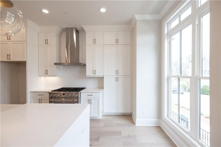 Furnished interior view inside a new home in Park Walke, Alpharetta (Image 8).
