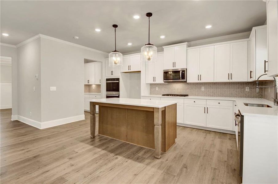 Furnished interior view inside a new home in Butner Estates, College Park (Image 9).