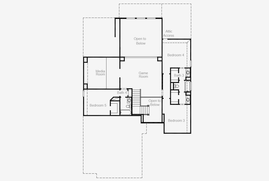 2D floor plan layout for the Garza - 60 Homesites by Coventry Homes in Cambridge Crossing, Celina, TX (Image 3). 2D floor plan layout for the Garza - 60 Homesites by Coventry Homes in Cambridge Crossing, Celina, TX (Image 3).