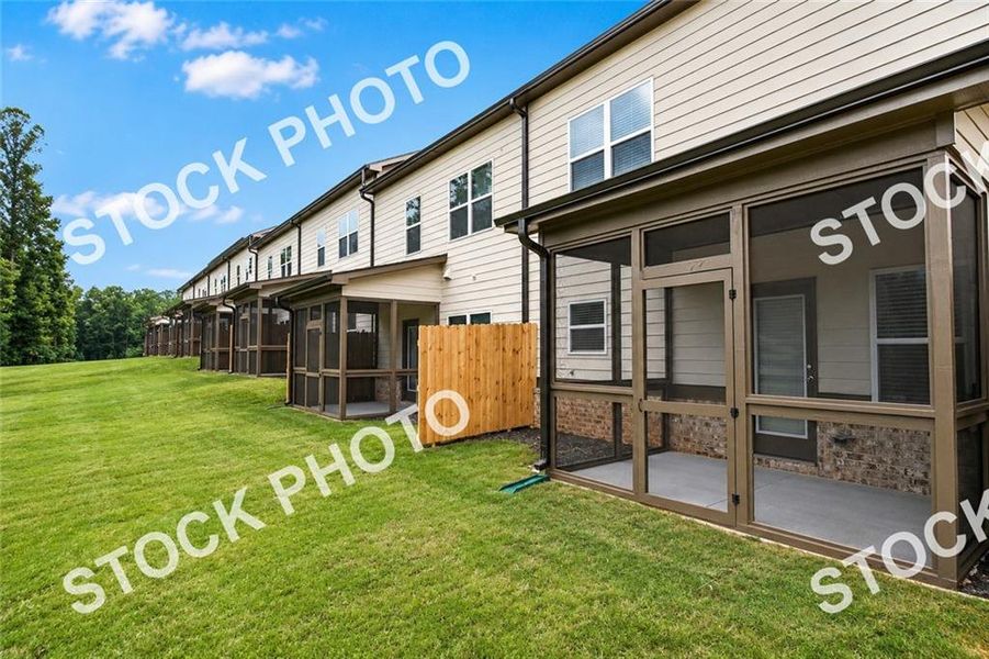 Exterior details and patio area of a home in , Norcross (Image 4).