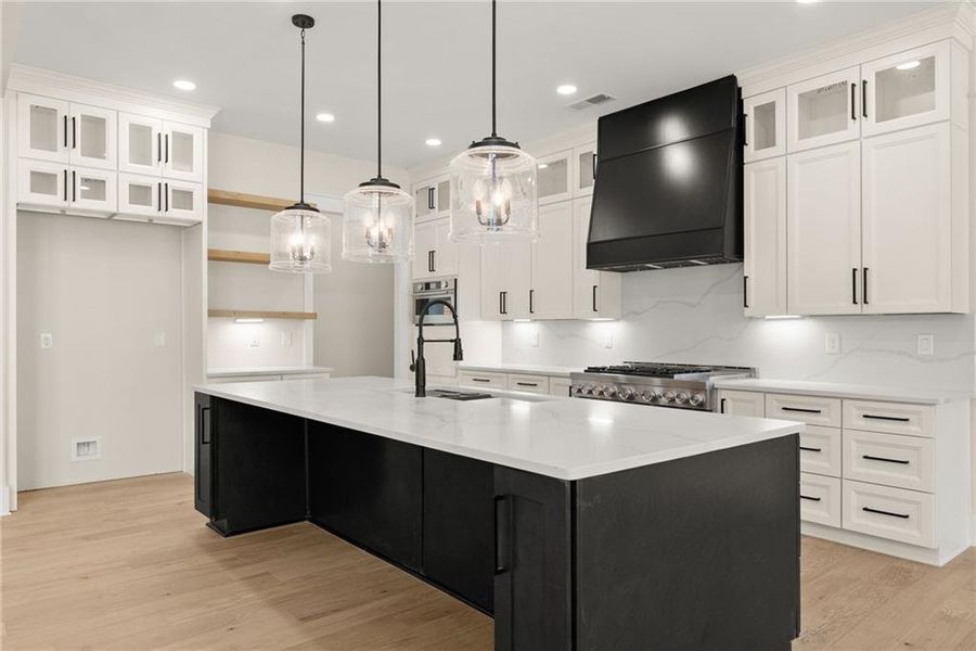 Furnished interior view inside a new home in , Hoschton (Image 8).