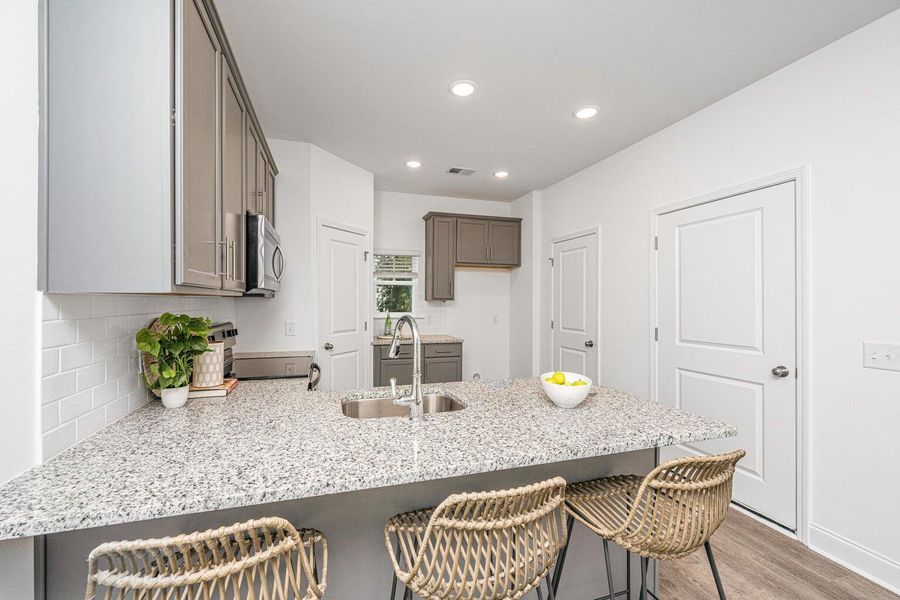 Furnished interior view inside a new home in , Charleston (Image 15).