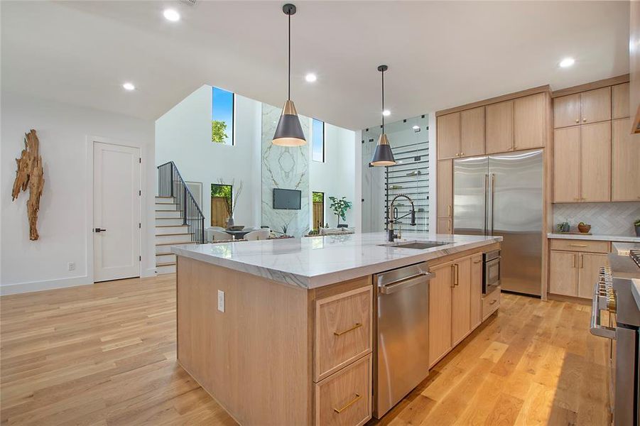 Furnished interior view inside a new home in , Dallas (Image 16). Furnished interior view inside a new home in , Dallas (Image 16).