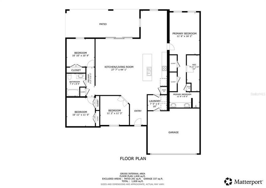 2D floor plan layout of this home in , Punta Gorda, FL (Image 3). 2D floor plan layout of this home in , Punta Gorda, FL (Image 3).
