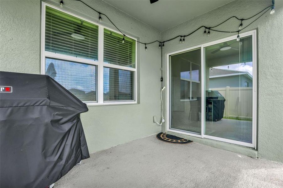 Exterior details and patio area of a home in Timberwalk, Mount Dora (Image 22).