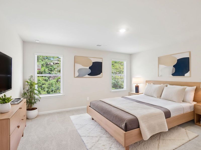 Furnished interior view inside a new home in Artisan Walk, Fairburn (Image 6). Furnished interior view inside a new home in Artisan Walk, Fairburn (Image 6).