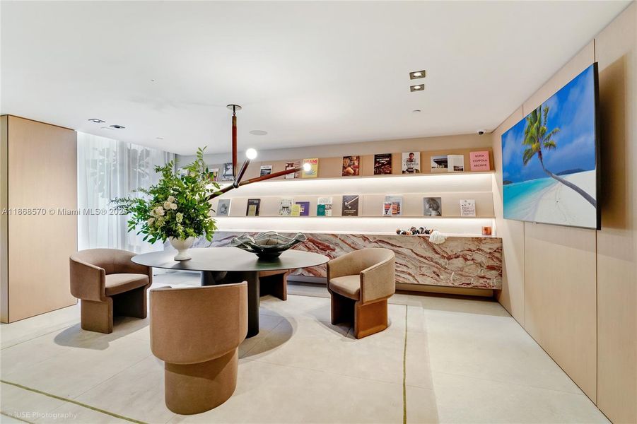 Furnished interior view inside a new home in Alana Bay Harbor Islands, Bal Harbour (Image 29). Furnished interior view inside a new home in Alana Bay Harbor Islands, Bal Harbour (Image 29).