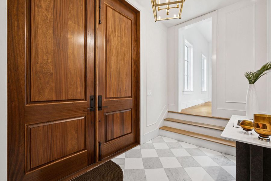 Furnished interior view inside a new home in , Charleston (Image 16).
