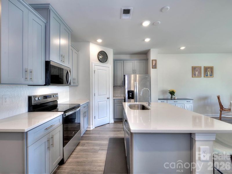 Furnished interior view inside a new home in , Monroe (Image 8).