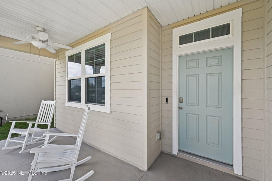 Exterior details and patio area of a home in Cross Creek Express, Green Cove Springs (Image 24). Exterior details and patio area of a home in Cross Creek Express, Green Cove Springs (Image 24).