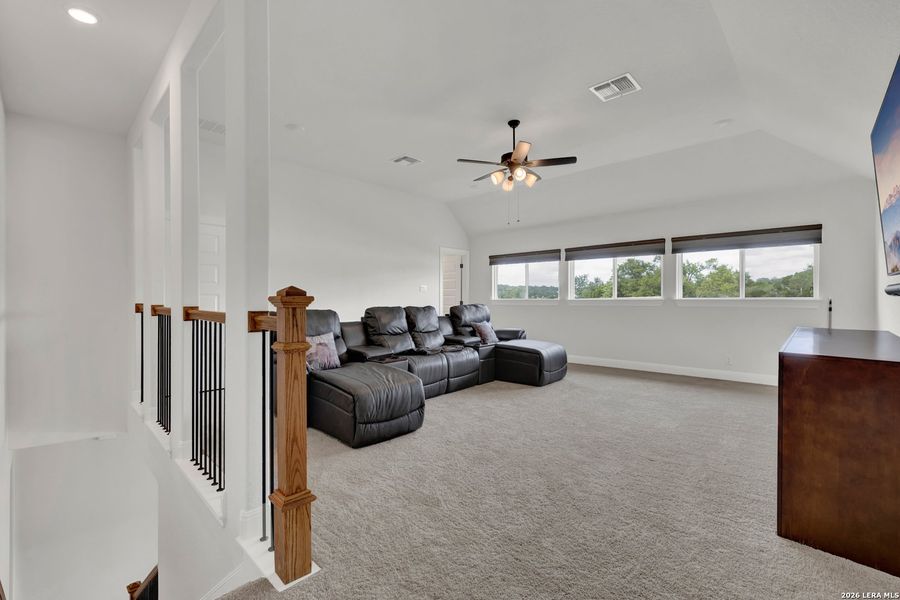 Furnished interior view inside a new home in Waldsanger, New Braunfels (Image 45).