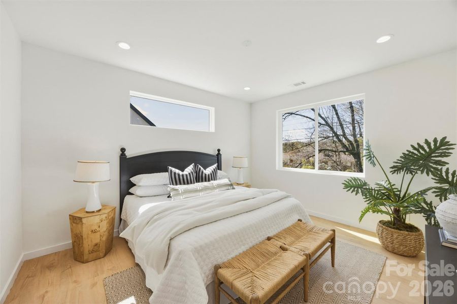 Furnished interior view inside a new home in , Charlotte (Image 8).