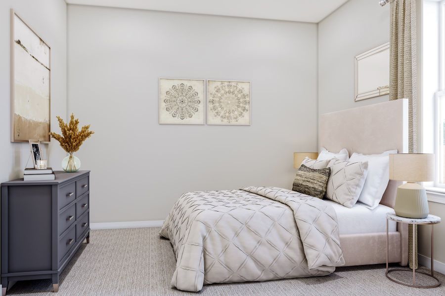 Furnished interior view inside a new home in Park Central, Georgetown (Image 11).