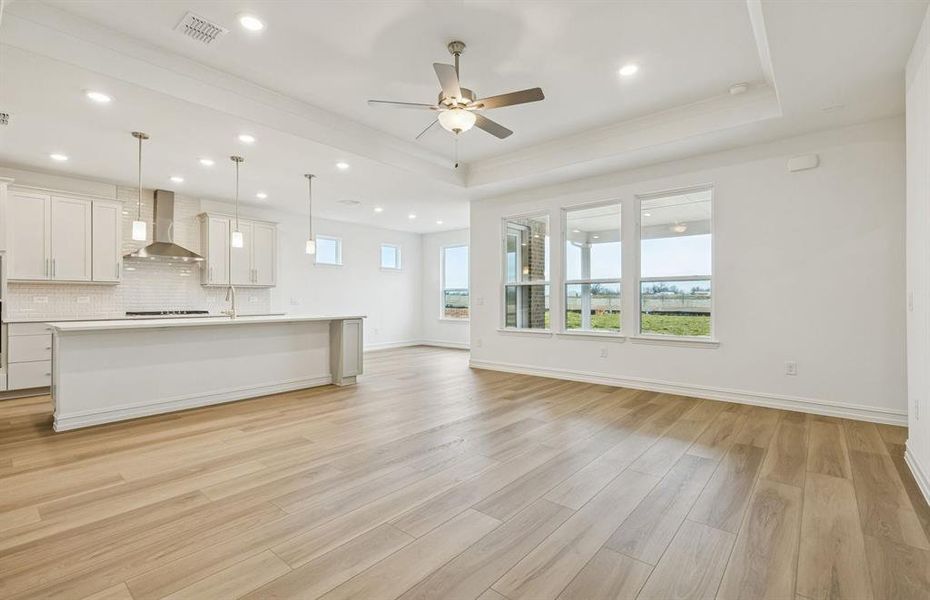 Bright and open living area