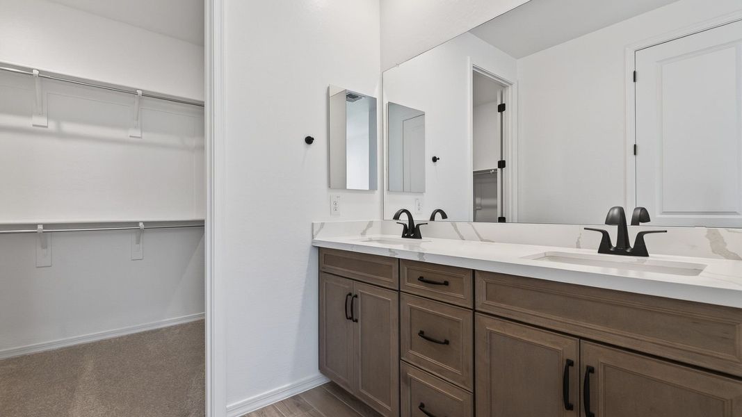 Furnished interior view inside a new home in The Grove at El Cidro, Goodyear (Image 16).