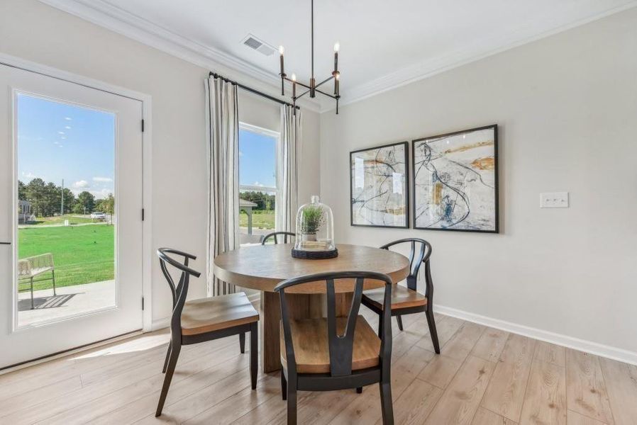 Furnished interior view inside a new home in Jones Ridge, Dallas (Image 6).
