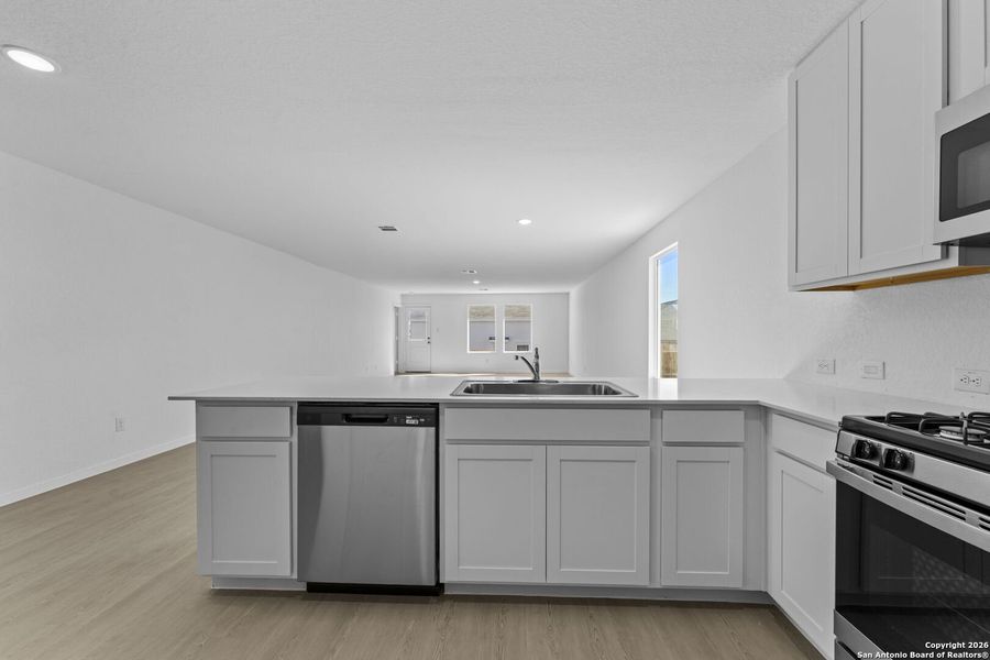 Furnished interior view inside a new home in , New Braunfels (Image 4).