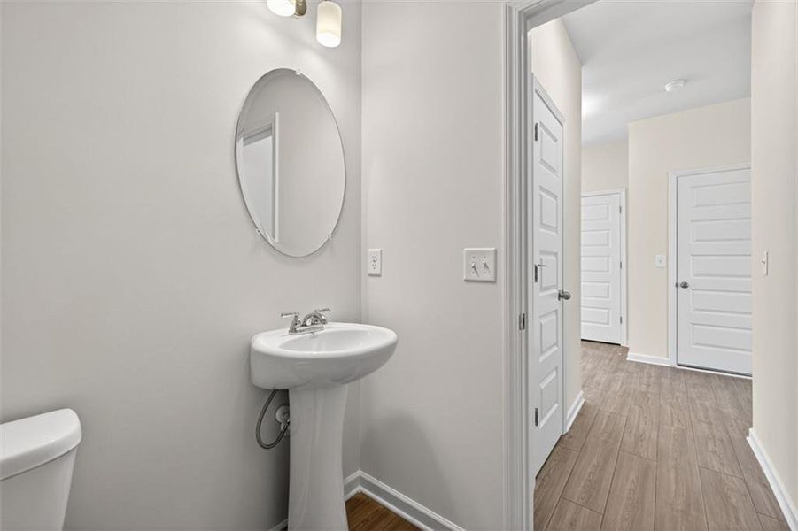 Furnished interior view inside a new home in Garrett Preserve, Douglasville (Image 8).