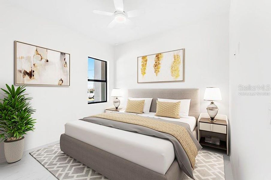 Furnished interior view inside a new home in , Cape Coral (Image 13).