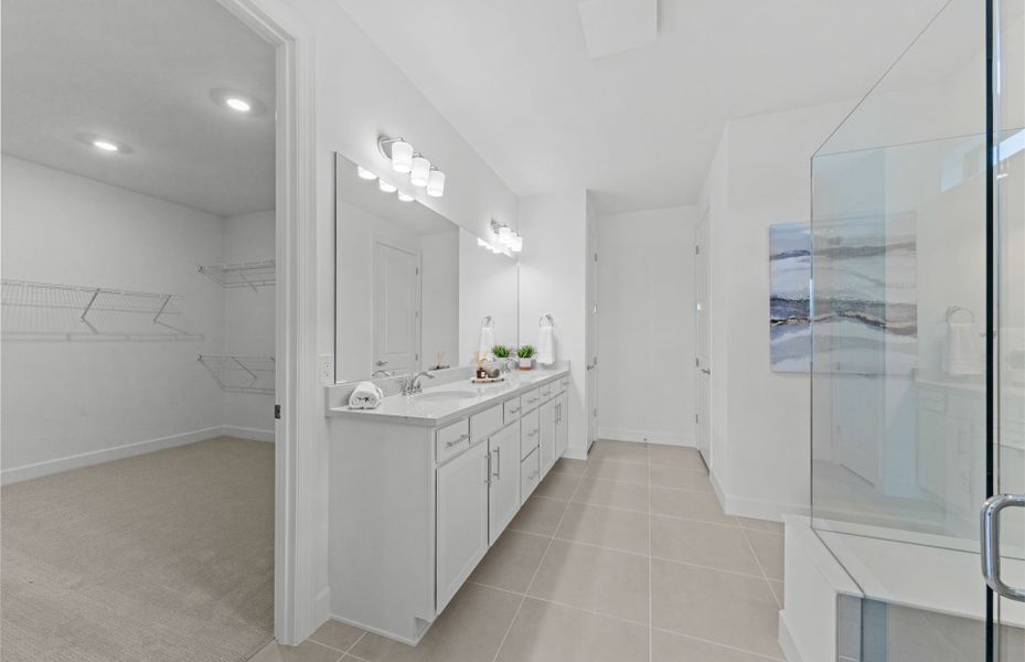 Furnished interior view inside a new home in Arbor Oaks, North Port (Image 8).