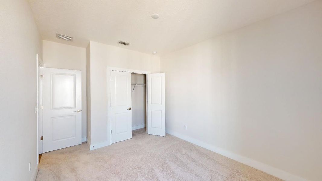 Representative unfurnished interior of a home built from the Deleon - D - Townhome Series by ICI Homes in West End at Town Center, Ponte Vedra (Image 13).