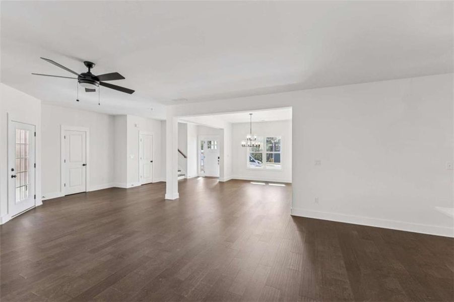 Spacious, unfurnished interior of a new home in , Decatur (Image 11). Spacious, unfurnished interior of a new home in , Decatur (Image 11).