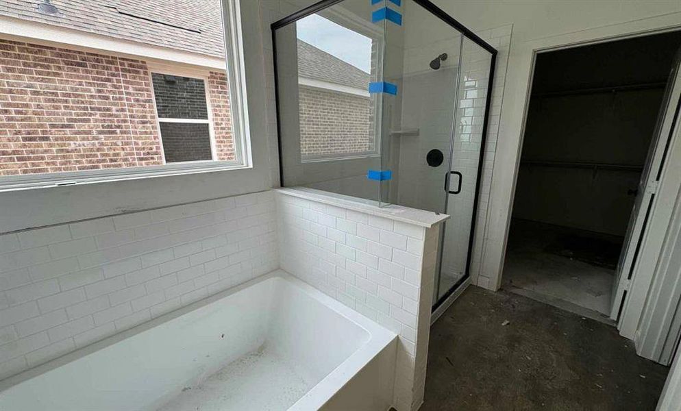 Primary Bathroom Construction Progress featuring the Artisan Collection