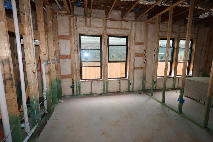 Spacious, unfurnished interior of a new home in The Meadows at Imperial Oaks, Conroe (Image 6). Spacious, unfurnished interior of a new home in The Meadows at Imperial Oaks, Conroe (Image 6).