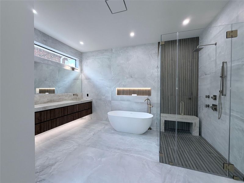 Master bathroom