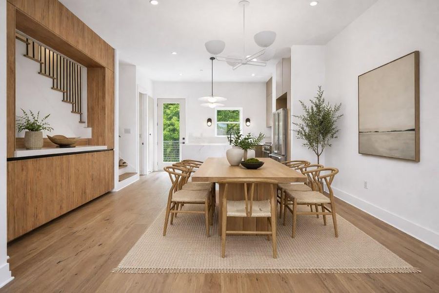 Furnished interior view inside a new home in Arlo Modern, Atlanta (Image 8).