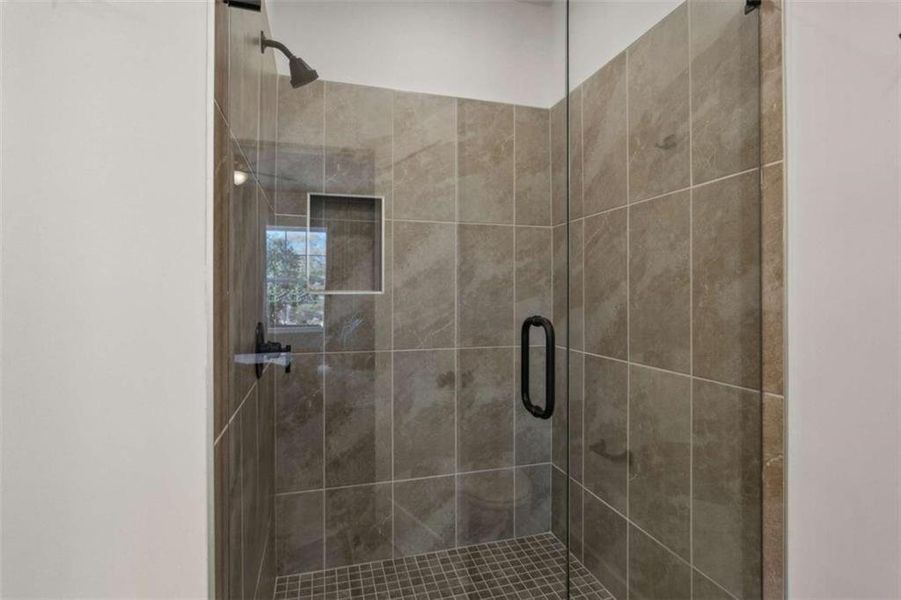 Close-up of interior finishes inside a home in Three Points at Chosewood Park, Atlanta (Image 14).