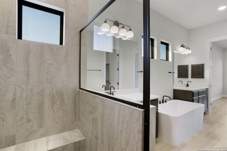 Furnished interior view inside a new home in Nolte Farms, Seguin (Image 14).