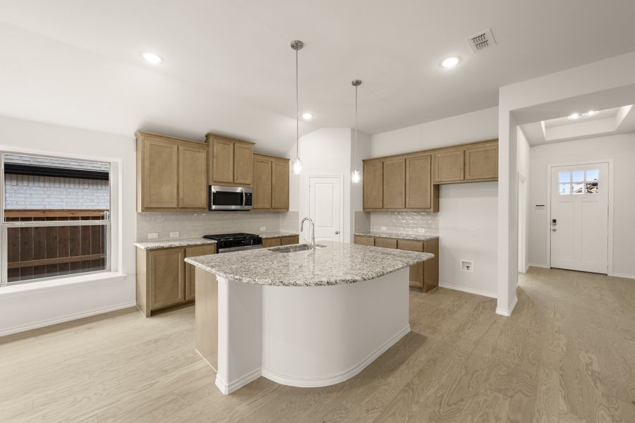 Furnished interior view inside a new home in Silo Mills, Joshua (Image 5).